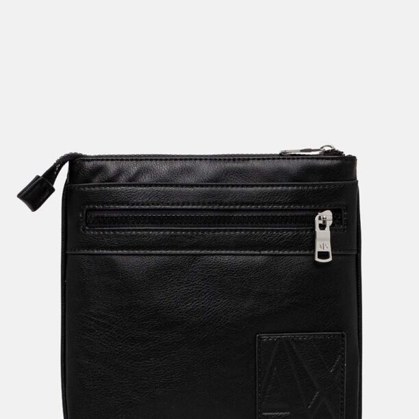 Armani Exchange borseta culoarea negru