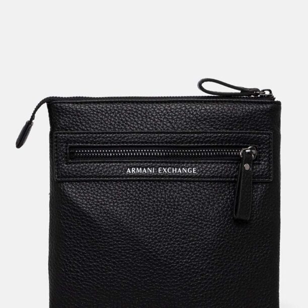 Armani Exchange borseta culoarea negru