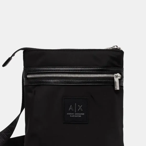 Armani Exchange borseta culoarea negru