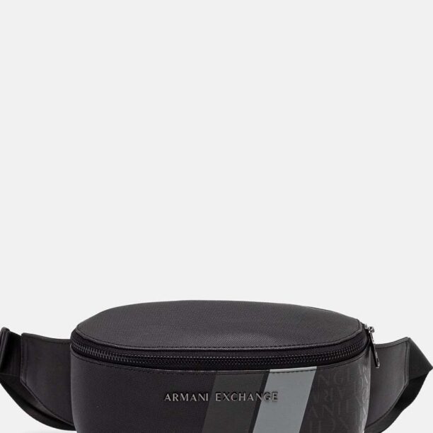 Armani Exchange borseta culoarea negru