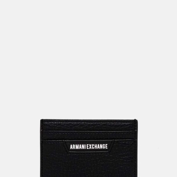 Armani Exchange carcasa cardului culoarea negru