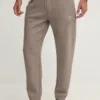 Armani Exchange pantaloni de trening culoarea bej