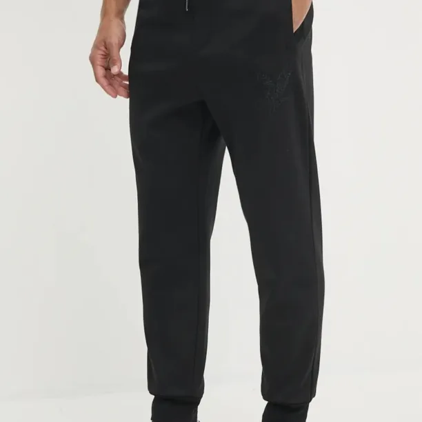 Armani Exchange pantaloni de trening culoarea negru