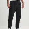 Armani Exchange pantaloni de trening din bumbac culoarea negru