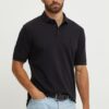 Armani Exchange polo de bumbac culoarea negru