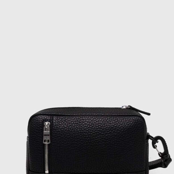 Armani Exchange portfard culoarea negru