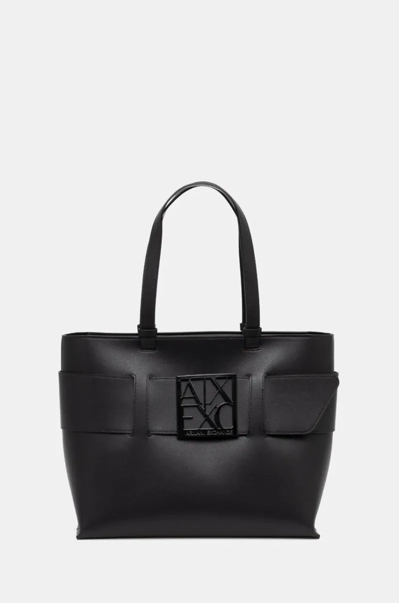 Armani Exchange poseta culoarea negru