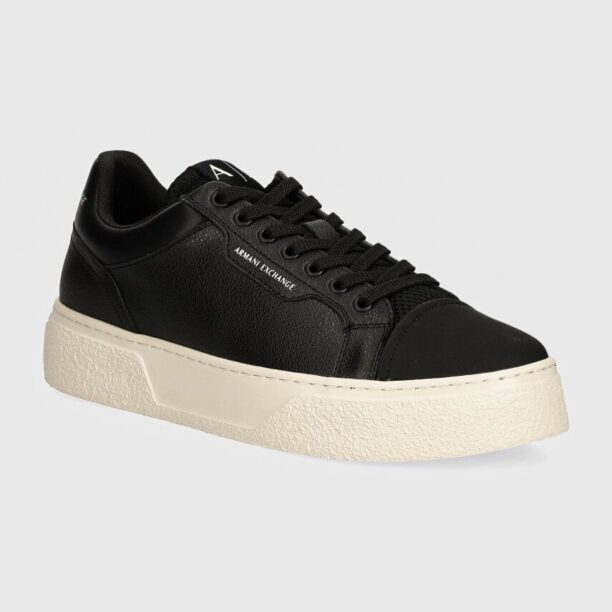 Armani Exchange sneakers culoarea negru