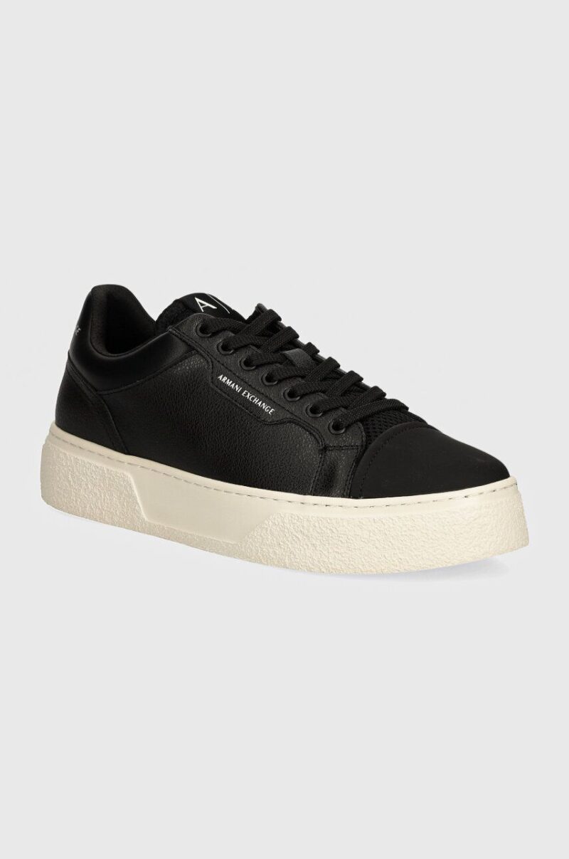 Armani Exchange sneakers culoarea negru