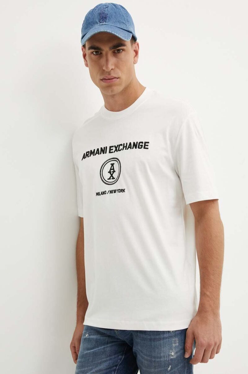 Armani Exchange tricou din bumbac barbati