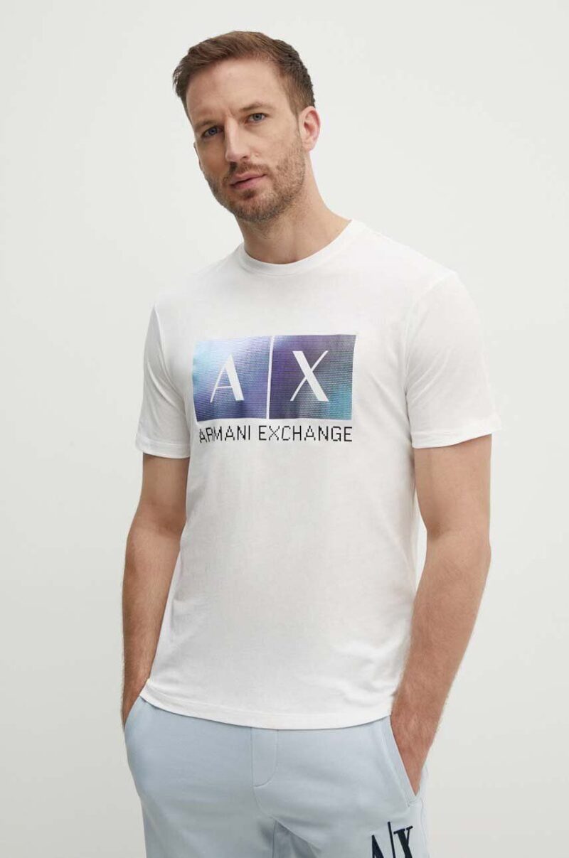 Armani Exchange tricou din bumbac barbati