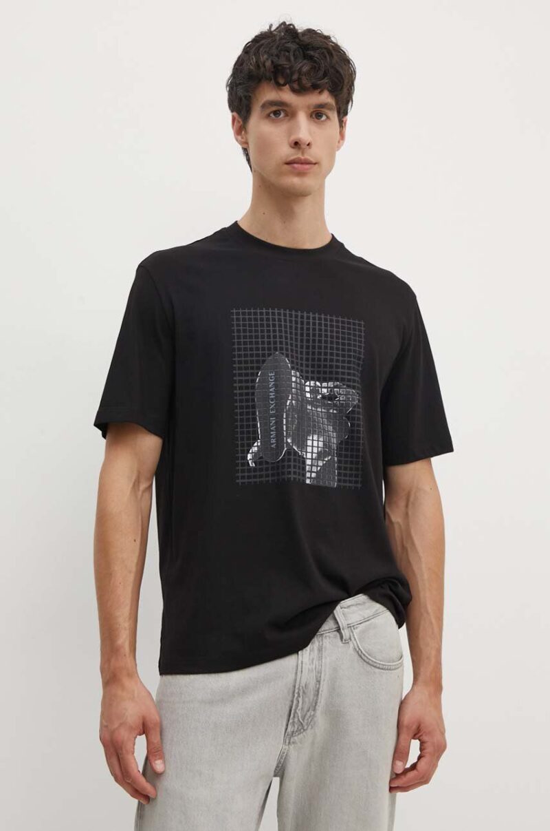 Armani Exchange tricou din bumbac barbati