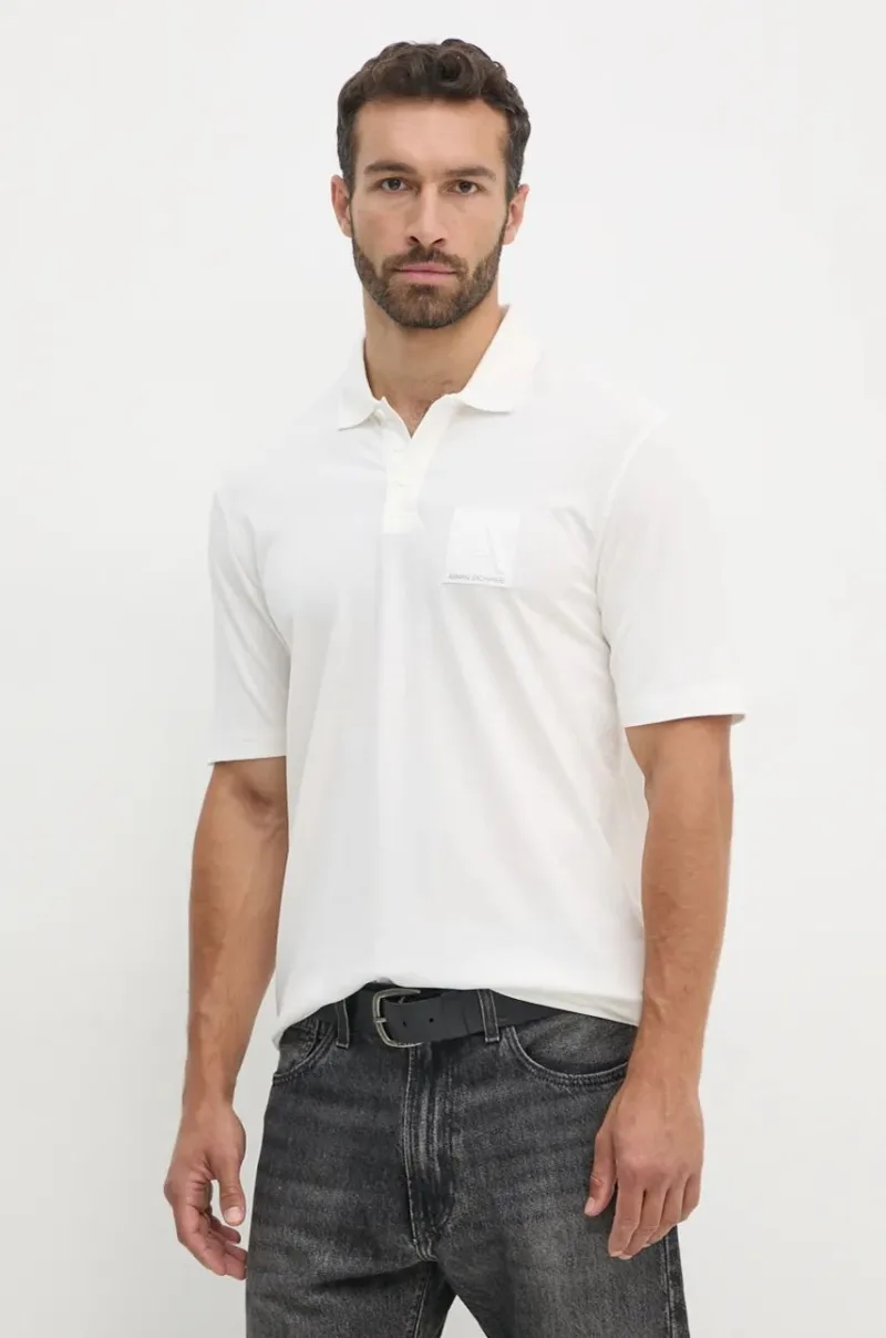 Armani Exchange tricou polo barbati