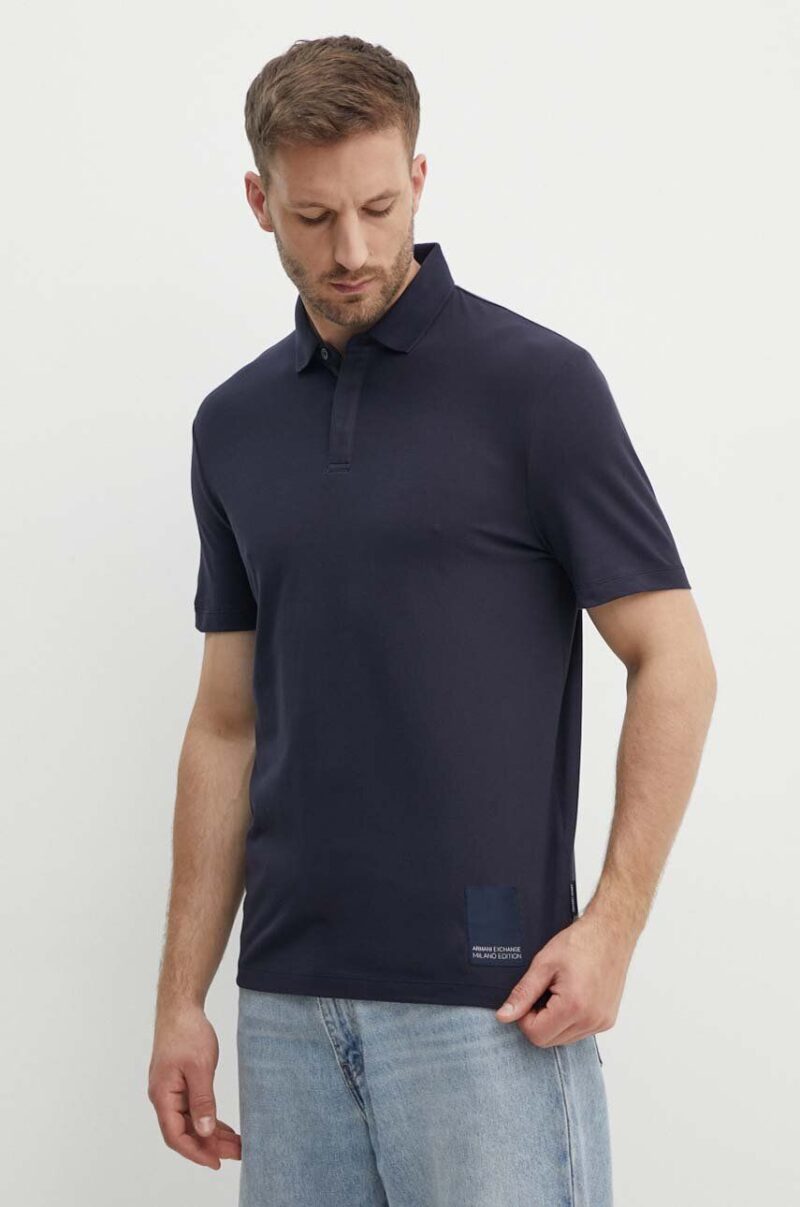 Armani Exchange tricou polo barbati