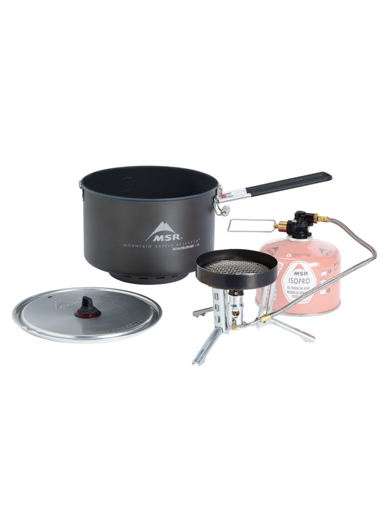 Arzator de voiaj MSR WindBurner Group Stove System