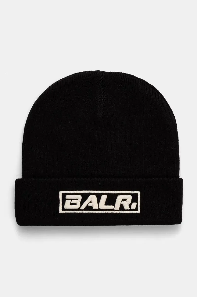 BALR. caciula din amestec de lana The Club culoarea negru