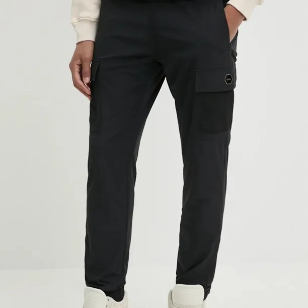 BALR. pantaloni de trening Hexline culoarea negru