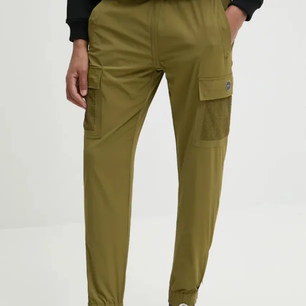 BALR. pantaloni de trening Hexline culoarea verde