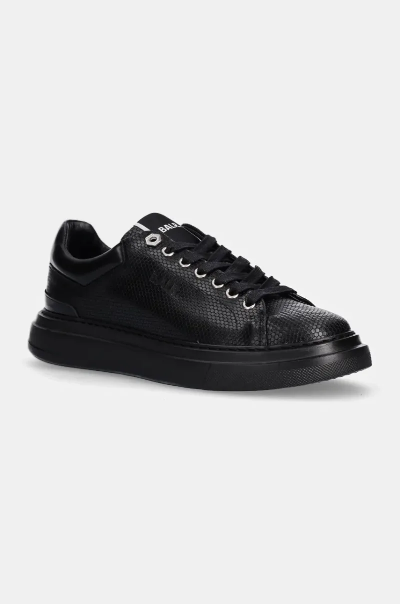 BALR. sneakers din piele Game Day Hexagon Sneaker culoarea negru