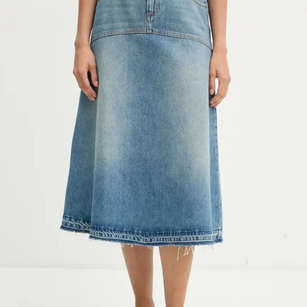 BA&SH fusta jeans midi