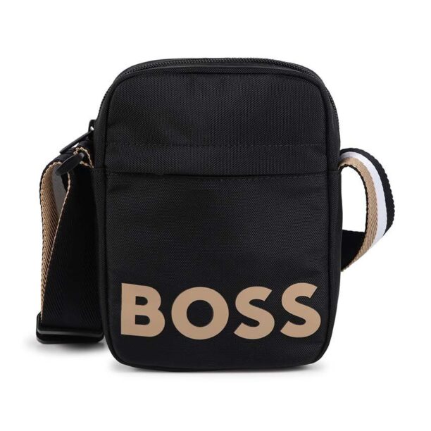 BOSS borseta copii culoarea negru