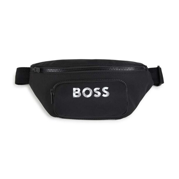 BOSS borseta copii culoarea negru