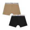 BOSS boxeri copii 2-pack culoarea albastru marin