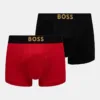 BOSS boxeri de bumbac 2-pack culoarea rosu