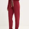 BOSS pantaloni de trening culoarea bordo