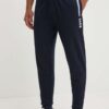 BOSS pantaloni de trening din bumbac culoarea albastru marin