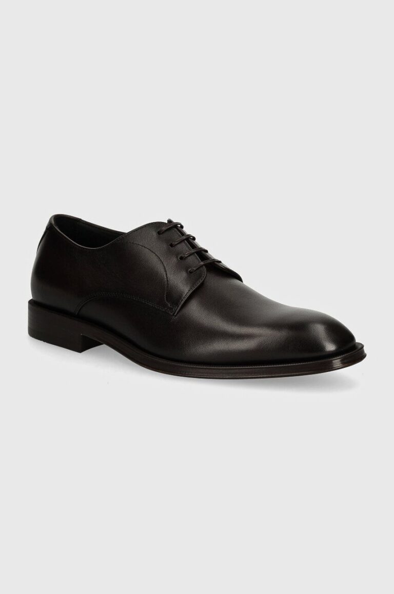 BOSS pantofi de piele Derrek barbati