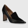 BOSS pantofi de piele Safra culoarea negru