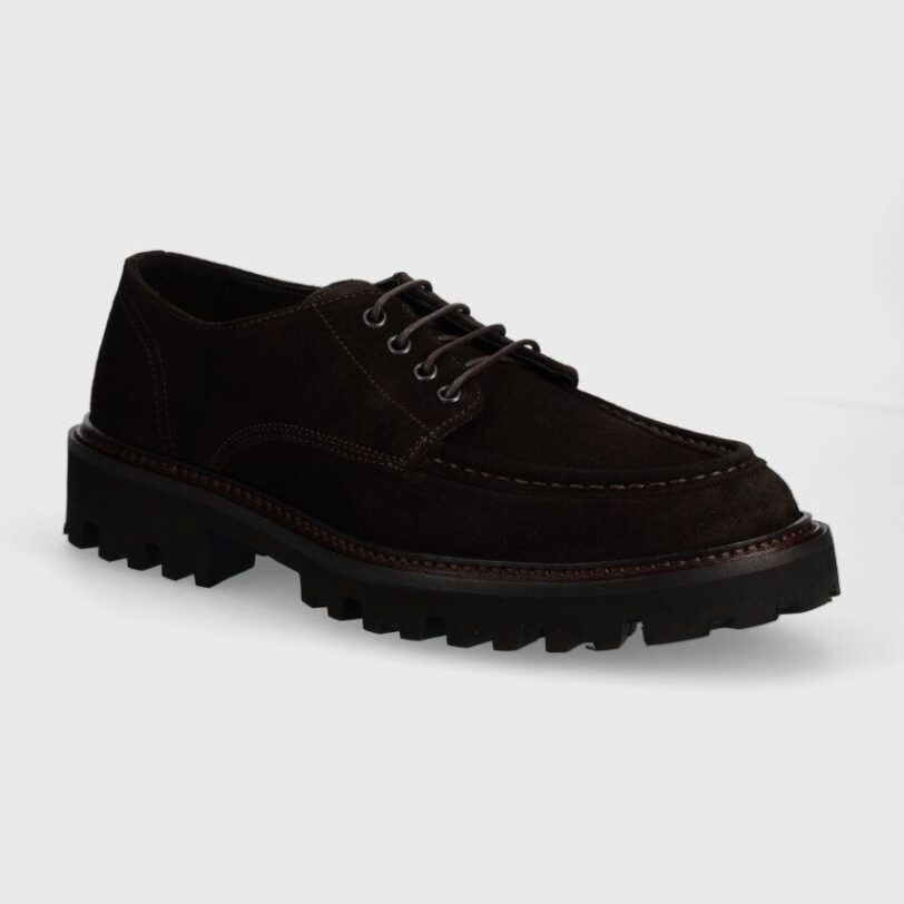 BOSS pantofi de piele intoarsa Julyo barbati