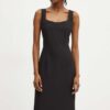 BOSS rochie culoarea negru