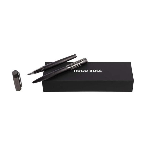 BOSS set stilou și pix Set Gear Ribs Black