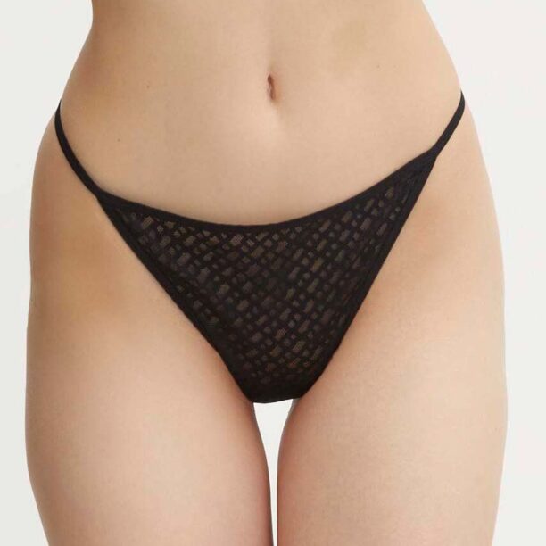 BOSS tanga culoarea negru