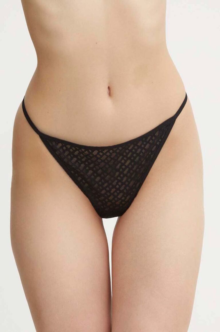 BOSS tanga culoarea negru