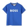 BOSS tricou din bumbac pentru bebelusi cu imprimeu