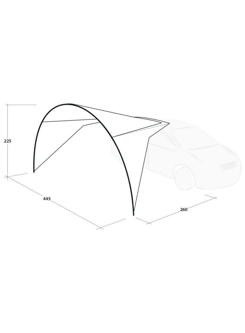 Baldachin Outwell Forecrest Canopy - green preţ