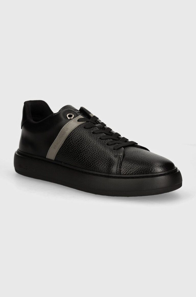 Baldinini sneakers din piele culoarea negru