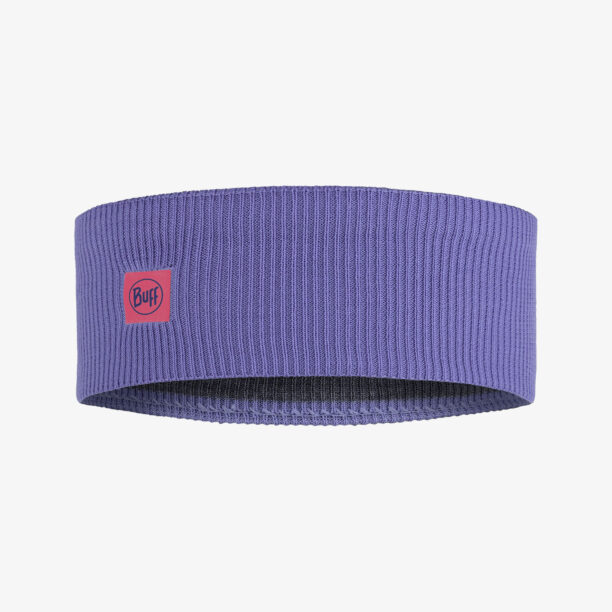 Bandă pentru cap Buff Crossknit Headband - solid iris