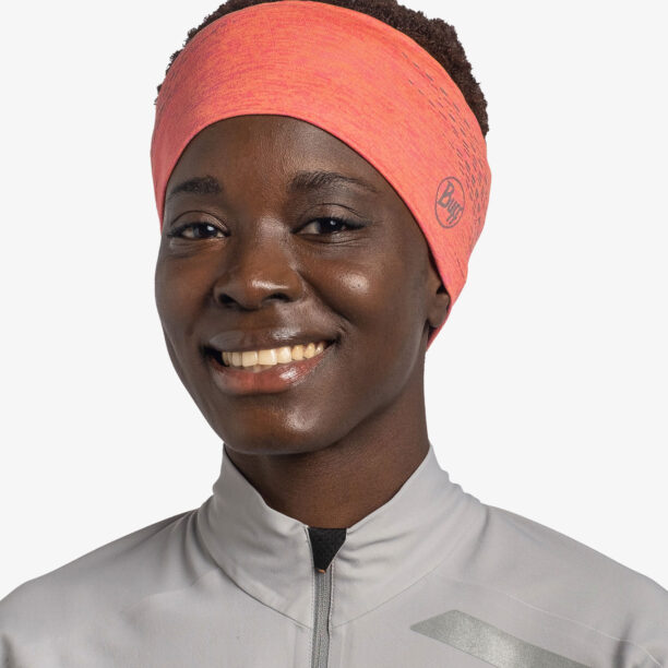 Bandă pentru cap Buff Dryflx Headband - solid cyberpink preţ