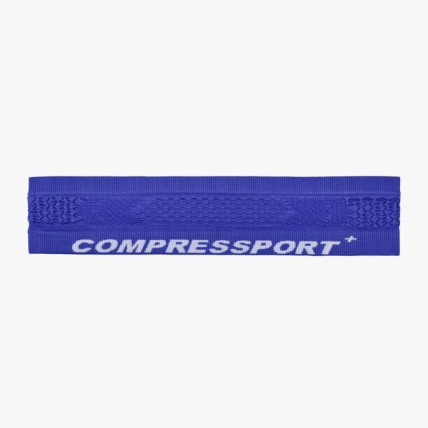 Bandă pentru cap Compressport Thin Headband On/Off - dazz blue preţ