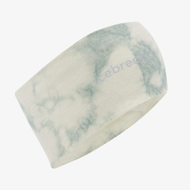 Bandă pentru cap Icebreaker Merino 200 Oasis Headband Cloud Dye - ashen/moss dk/cd