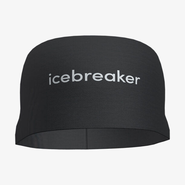 Bandă pentru cap Icebreaker Merino 200 Oasis Headband - black preţ