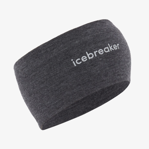 Bandă pentru cap Icebreaker Merino 200 Oasis Headband - jet hthr