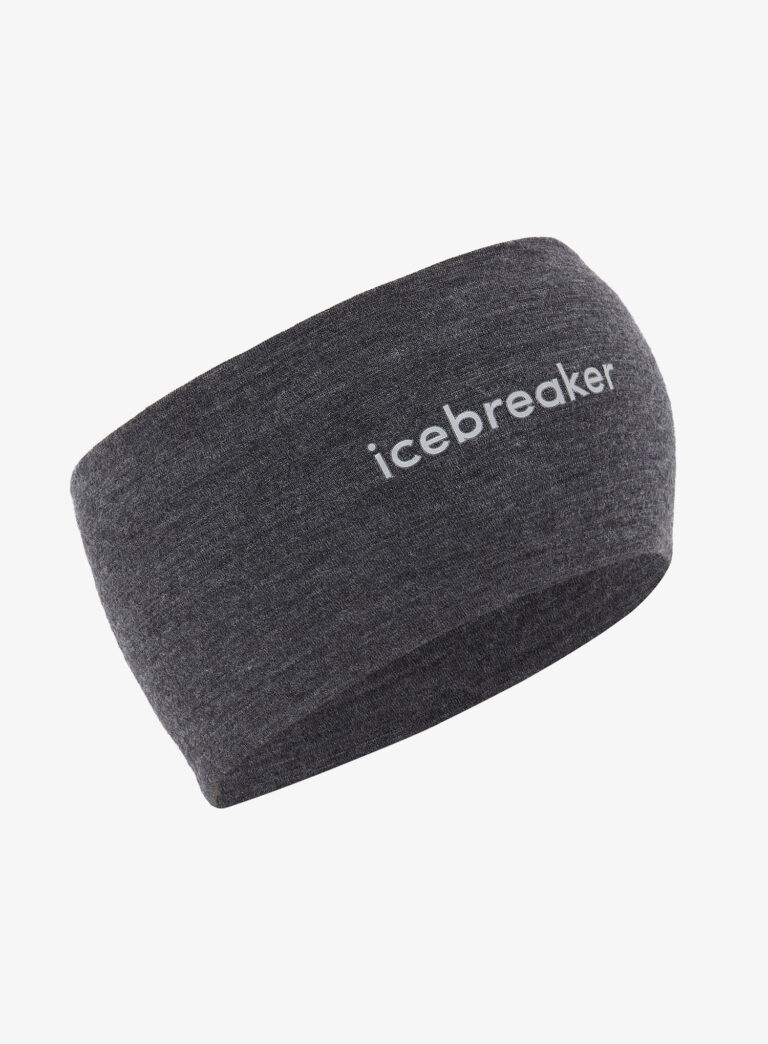 Bandă pentru cap Icebreaker Merino 200 Oasis Headband - jet hthr