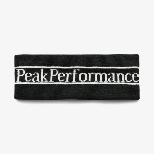 Bandă pentru cap Peak Performance Pow Headband - black/vintage white