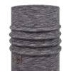 Bandana circulara Buff Heavyweight Merino Wool - multistripes fog grey