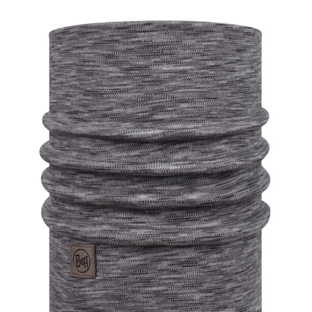 Bandana circulara Buff Heavyweight Merino Wool - multistripes fog grey